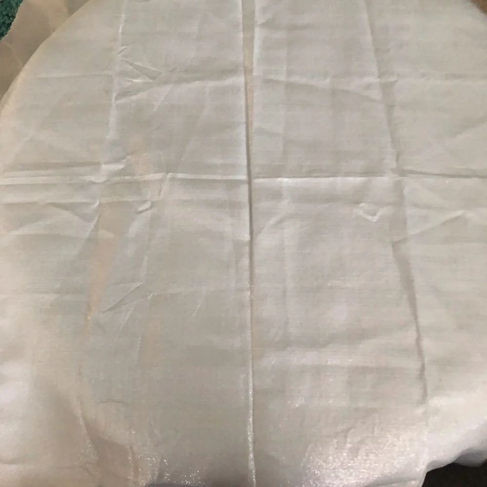 Sliver glittery table cloth